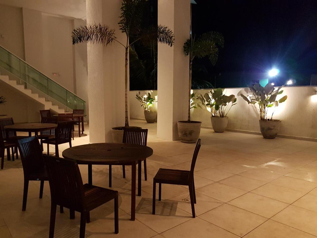Apartamento Praia Grande Ubatuba Com Churrasqueira Privativa Exterior photo